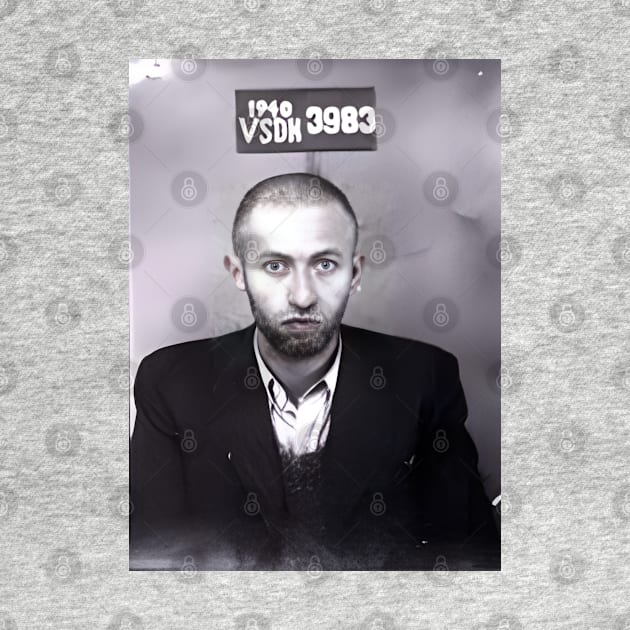 Menachem Begin Arrest Mugshot by Dump.C